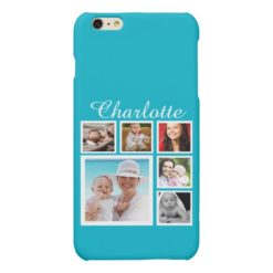 Personalized Custom Photo Collage Customizable Matte iPhone 6 Plus Case