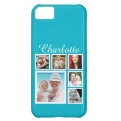 Personalized Custom Photo Collage Customizable iPhone 5C Case