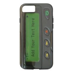 Personalized Funny 90s Old School Pager iPhone 7 Case