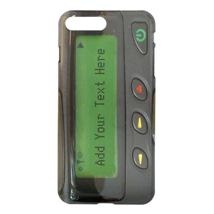 Personalized Funny 90s Old School Pager iPhone 7 Plus Case