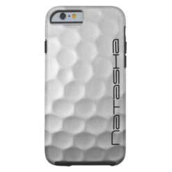 Personalized Golf Ball iPhone 6 case