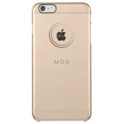Personalized Pale Gold iPhone 6 Plus Case
