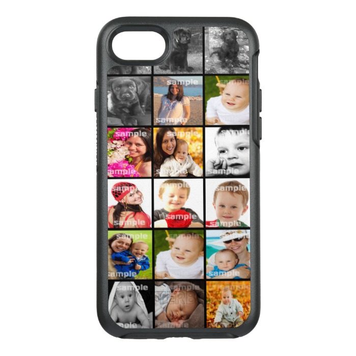 Photo Collage Unique OtterBox Symmetry iPhone 7 Case