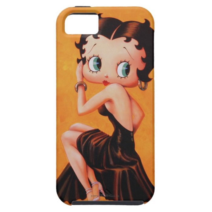 Pin-Up Black Ball Gown iPhone SE/5/5s Case