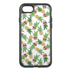 Pineapples with Sunglasses Pattern OtterBox Symmetry iPhone 7 Case
