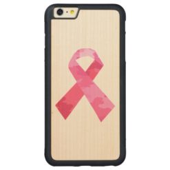 Pink Camouflage Ribbon iPhone 6 Case