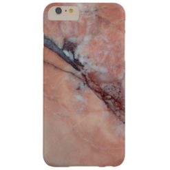 Pink Marble With Flaw Barely There iPhone 6 Plus Case