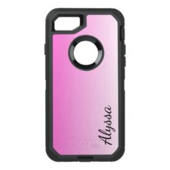Pink Ombre Otterbox Commuter OtterBox Defender iPhone 7 Case