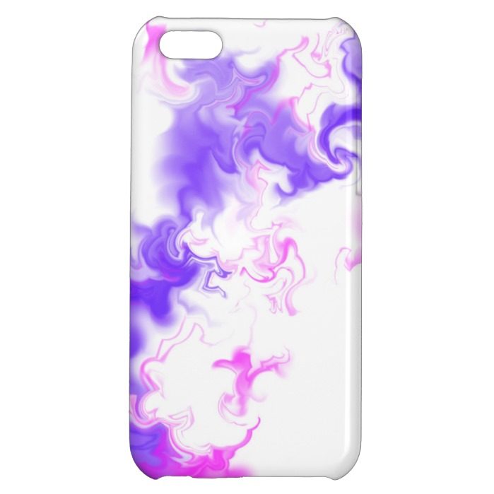 Pink & Purple Marble Digital Art Case For iPhone 5C