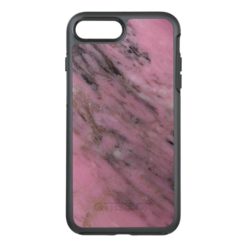 Pink Rhodonite Stone Image OtterBox Symmetry iPhone 7 Plus Case