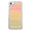 Pink Yellow Watercolor Aztec Tribal Print Pattern Carved iPhone 7 Case