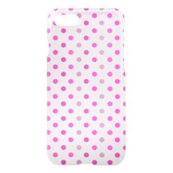 Pink and Purple Pastel Polka Dots iPhone 7 Case
