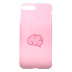 Pink brain iPhone 7 plus case