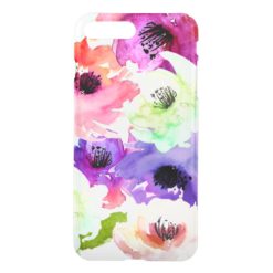 PixDezines Floral/Watercolor/Water Rose iPhone 7 Plus Case