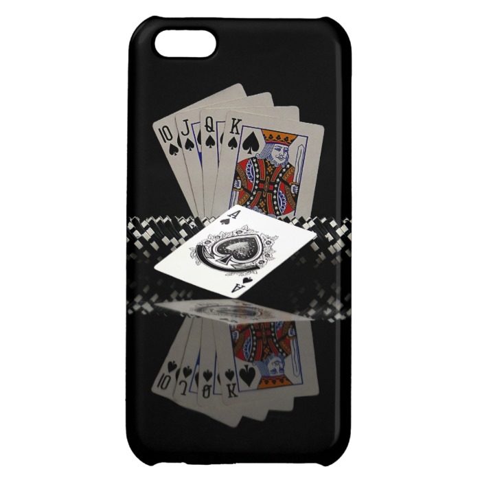 Poker cards iPhone 5C case