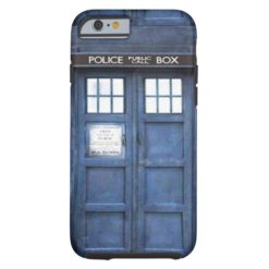 Police Call Box iPhone 6 case