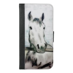 Pony Equestrian Beauty iPhone 6/6s Plus Wallet Case