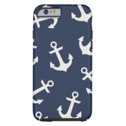 Preppy Nautical Anchor iPhone 6 case Cover