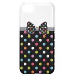 Pretty Fancy Bow iPhone 5C Cases