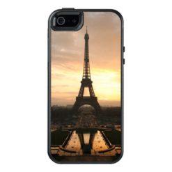 Pretty Romantic Sunset Eiffel Tower Paris France OtterBox iPhone 5/5s/SE Case