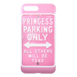 Princess parking only iPhone 7 plus case