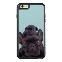 Puppy On The Head Of His Mother OtterBox iPhone 6/6s Plus Case