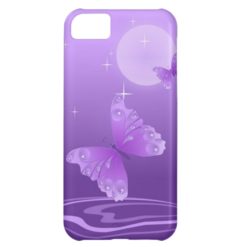 Purple Butterfly iPhone 5 Case