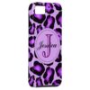 Purple Leopard Phone Case