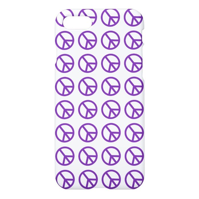Purple peace case iPhone 7