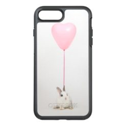 Rabbit With Pink Balloon OtterBox Symmetry iPhone 7 Plus Case