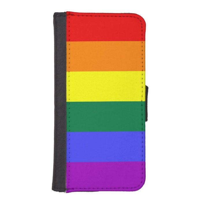 Rainbow Pride Flag iPhone SE/5/5s Wallet