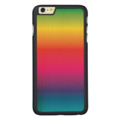 Rainbow Product Template Carved Maple iPhone 6 Plus Slim Case