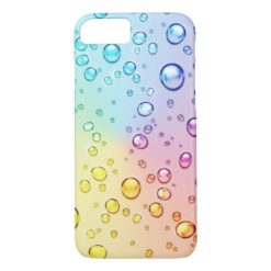Rainbow Water Drops Pattern iPhone 7 Case