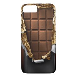 Realistic Unwrapped Chocolate Bar iPhone 7 case