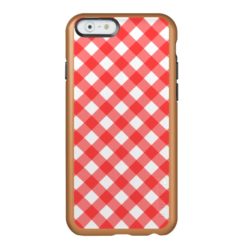 Red Gingham iPhone 6 Case