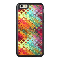 Red Liquid Rainbow Dots OtterBox iPhone 6/6s Plus Case