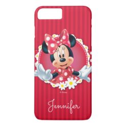 Red Minnie | Flower Frame | Your Name iPhone 7 Plus Case