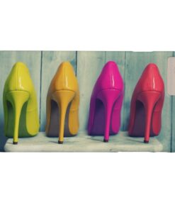 Red Pink Yellow Green Heels Photo Girly Barely There iPhone 6 Plus Case