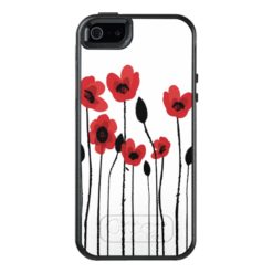 Red Poppies Apple iPhone SE/5/5S Case