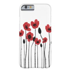 Red Poppies iPhone 6/6S Barely There Case