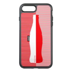 Red & White Micro Stripe Coca-Cola OtterBox Symmetry iPhone 7 Plus Case