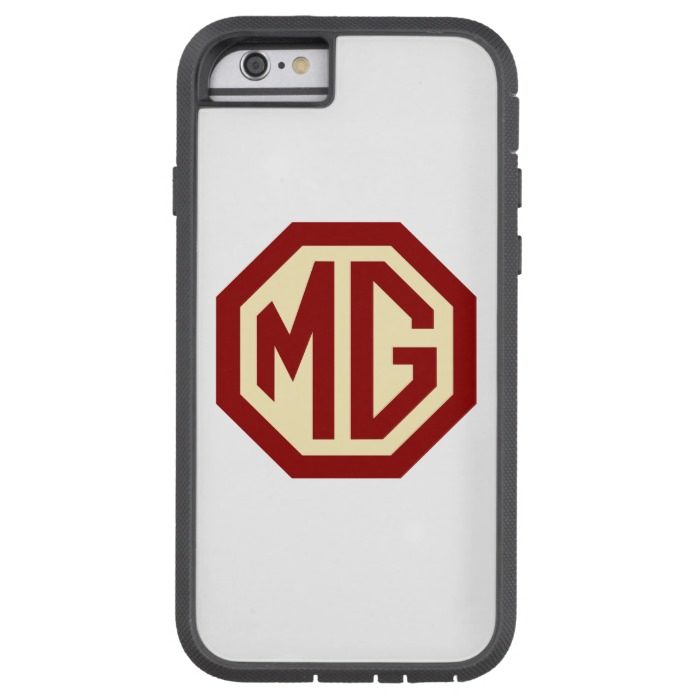 Red and Gold MG Logo Tough Xtreme iPhone 6 Case