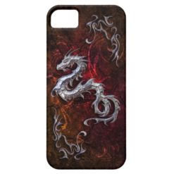 Red dragon for Barely there iPhone SE/5/5s Case