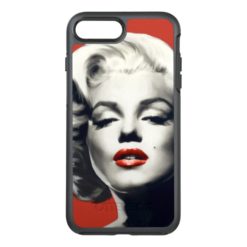 Red on Red Lips Marilyn OtterBox Symmetry iPhone 7 Plus Case