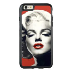 Red on Red Lips Marilyn OtterBox iPhone 6/6s Plus Case