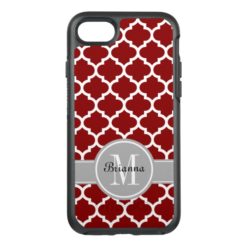 Red|Gray OtterBox Symmetry iPhone 7 Case