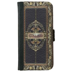 Regencatio 6/6s Shade Old Book Style Wallet Phone Case For iPhone 6/6s