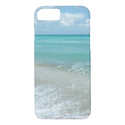 Relaxing Blue Beach Ocean Landscape Nature Scene iPhone 7 Case