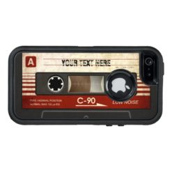 Retro Compact Audio Cassette | DJ Best Gifts OtterBox Defender iPhone Case