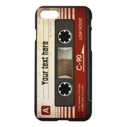 Retro Compact Audio Cassette | DJ Best Gifts iPhone 7 Case